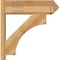 Ekena Millwork Westlake Rough Sawn Arts and Crafts Outlooker, Western Red Cedar, 8"W x 26"D x 26"H OUT08X26X26WTL03RWR - alternate 2